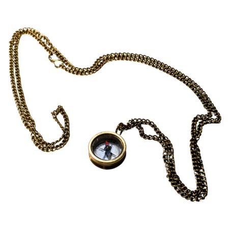 Compass with chain