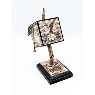 Square Sundial on Pedestal