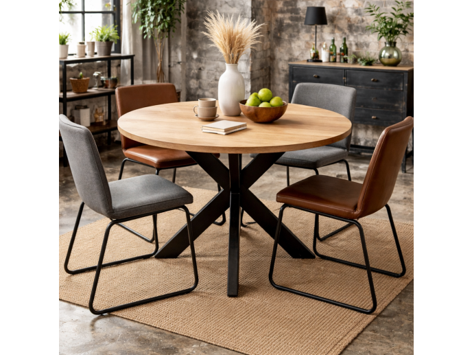 Amberg Round Dining Table