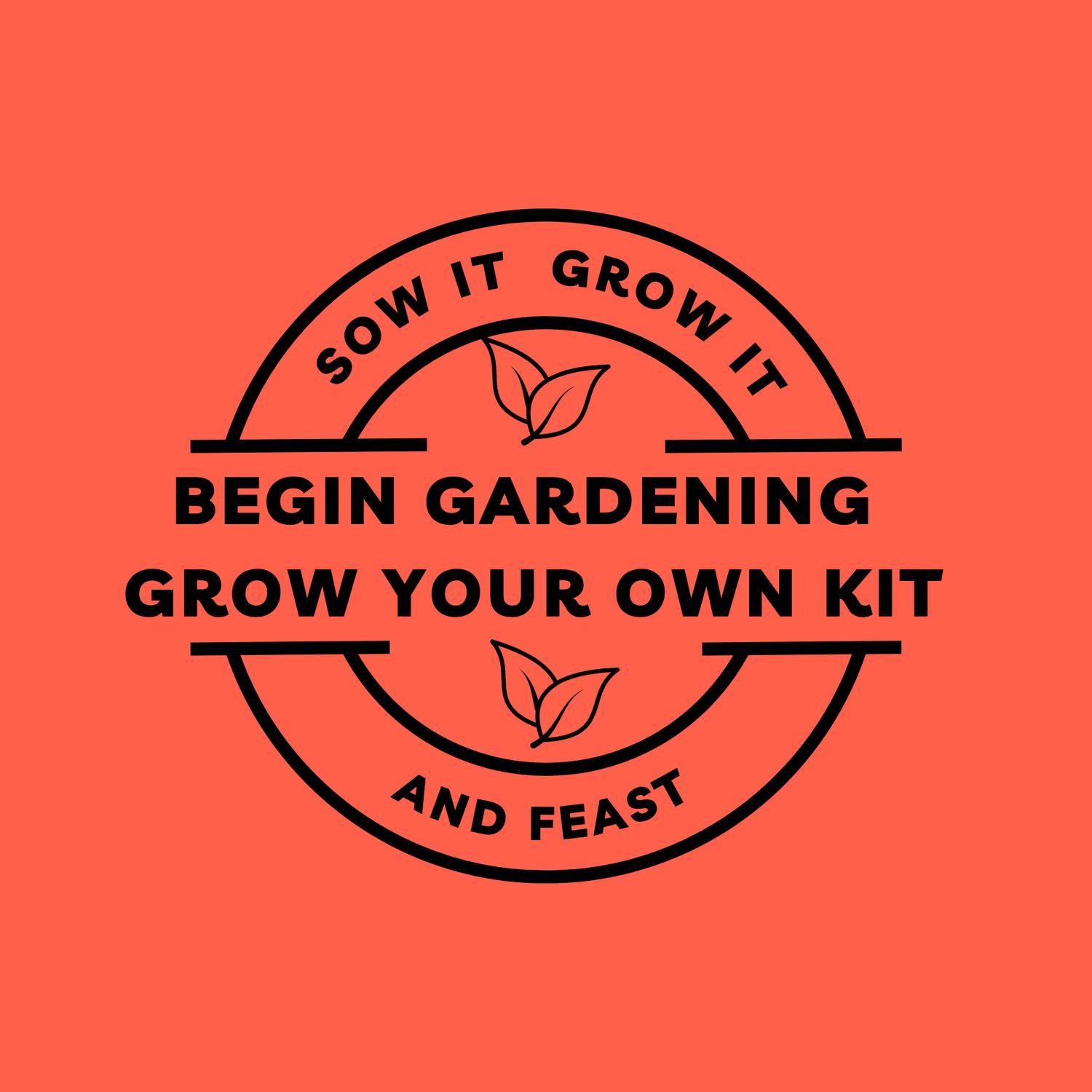 Sow It Grow It and Feast - Begin Gardening Grow your Own Kit Begin Gardening Grow your Own Kit