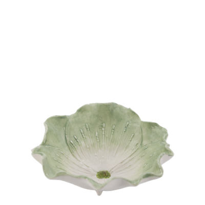 Botanical Bloom Ceramic Bowl – Soft Sage Green - Set of Six Botanical Bloom Ceramic Bowl – Soft Sage Green - Set of Six