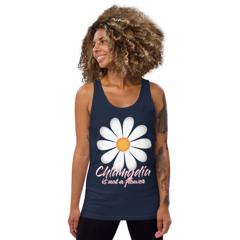 •Chlamydia Is Not a Flower•
Unisex Tank Top copy