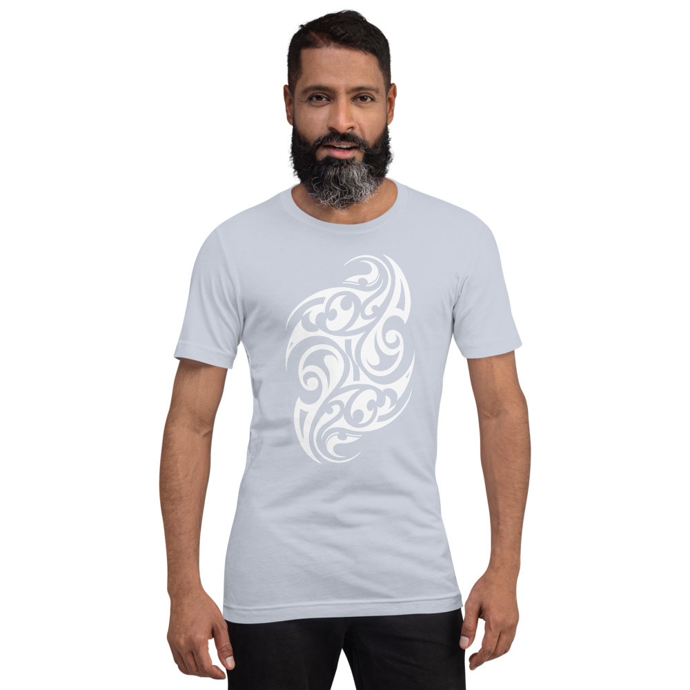 •Traditional and Authentic Maori Tribal Tattoo. New Zealand•
Short-Sleeve Unisex T-Shirt. (Front Print)