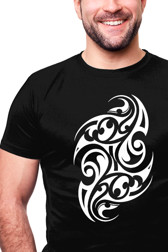 •Traditional and Authentic Maori Tribal Tattoo. New Zealand•
Short-Sleeve Unisex T-Shirt. (Front Print)