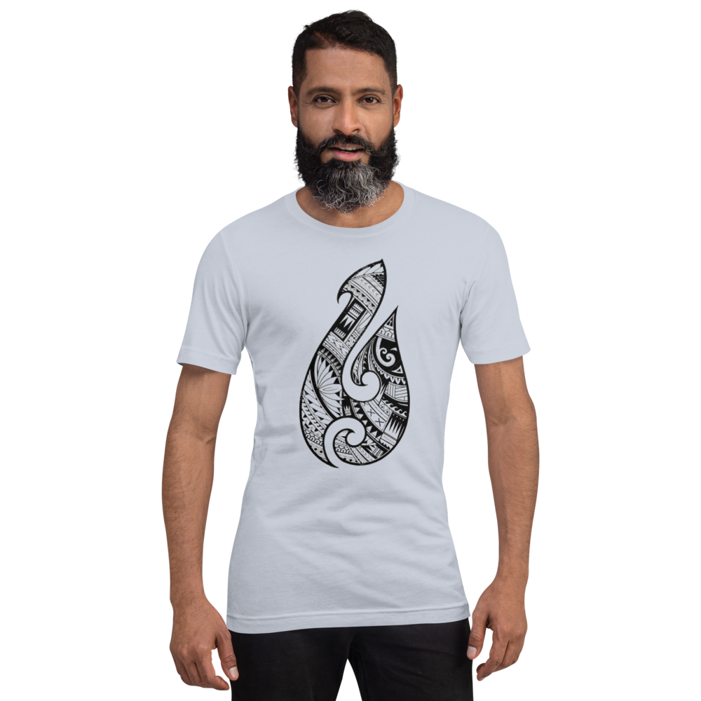 •Traditional and Authentic Maori Tribal Tattoo. New Zealand•
Short-Sleeve Unisex T-Shirt.