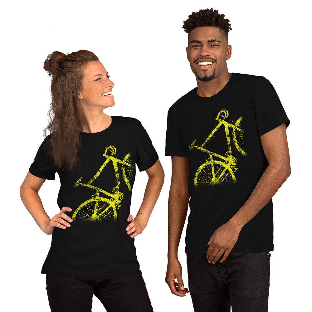 •Bicycle Lovers Retro Vintage Cycling Bike•
Short-Sleeve Unisex T-Shirt