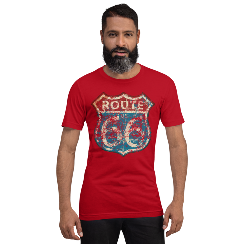 ROUTE 66
Life Is Better When You Ride
Short-Sleeve Unisex T-Shirt.