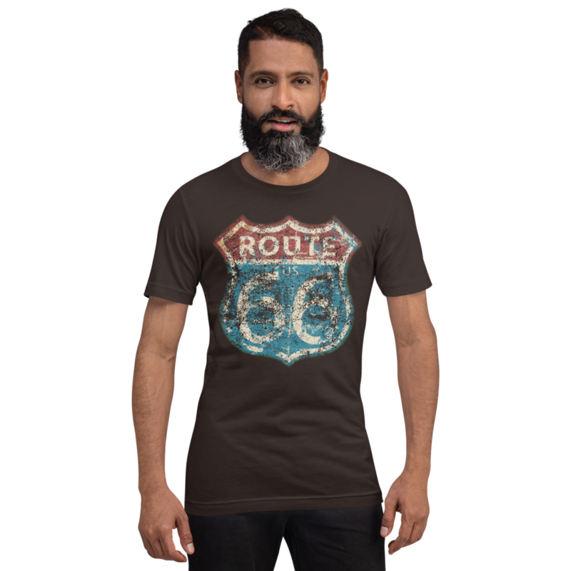 ROUTE 66
Life Is Better When You Ride
Short-Sleeve Unisex T-Shirt.