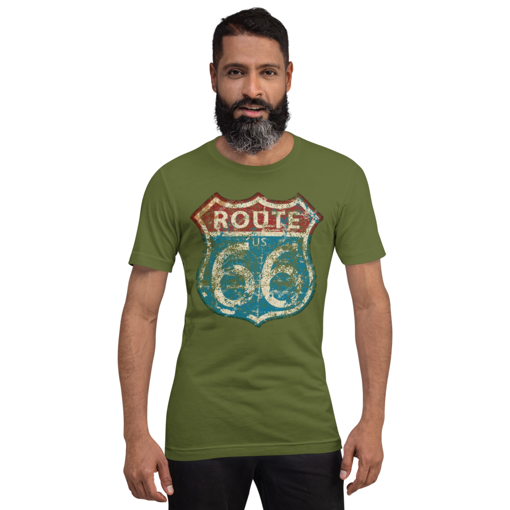 ROUTE 66
Life Is Better When You Ride
Short-Sleeve Unisex T-Shirt.