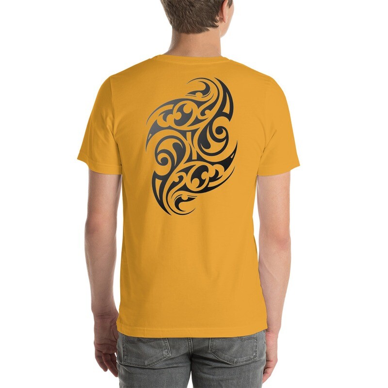 •Maori Tribal Tattoo. New Zealand•
Unisex T-Shirt. Rear Print