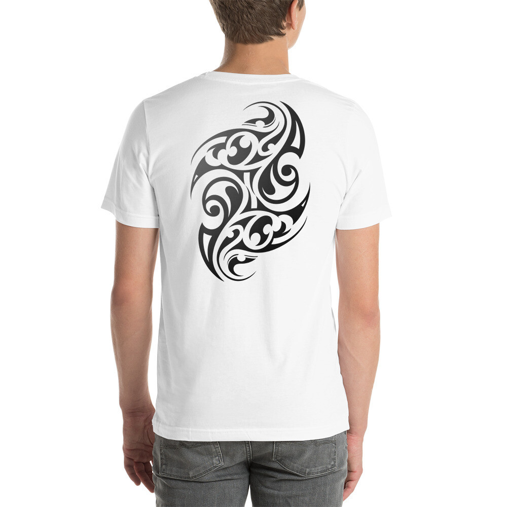 •Maori Tribal Tattoo. New Zealand•
Unisex T-Shirt. Rear Print