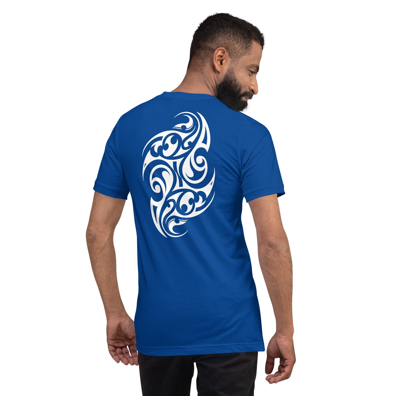 •Māori Tribal Tattoo. New Zealand• Unisex T-Shirt. Rear Print