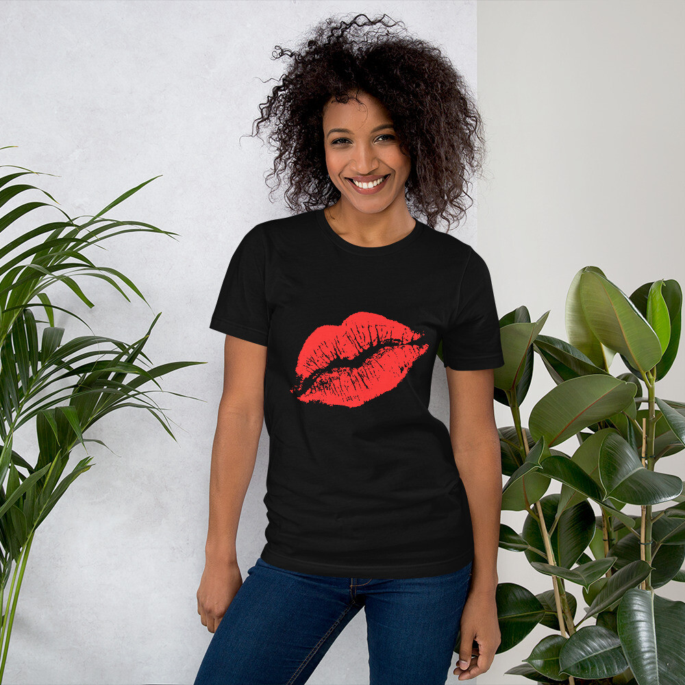 ♥Sexy Red Lips. Kiss Me Sexy♥ Unisex t-shirt