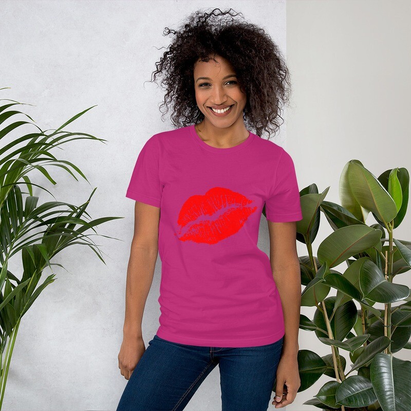 ♥Sexy Red Lips. Kiss Me Sexy♥ Unisex t-shirt