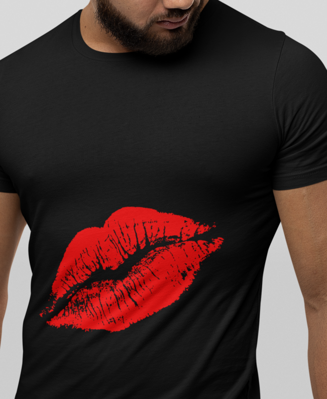 ♥Sexy Red Lips. Kiss Me Sexy♥ Unisex t-shirt