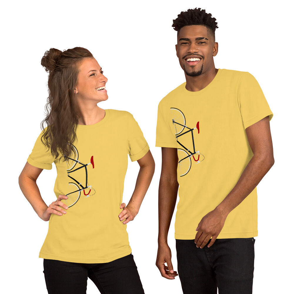 ♦Bicycle Lovers Retro Vintage Racing Cycling Bike♦ Unisex t-shirt