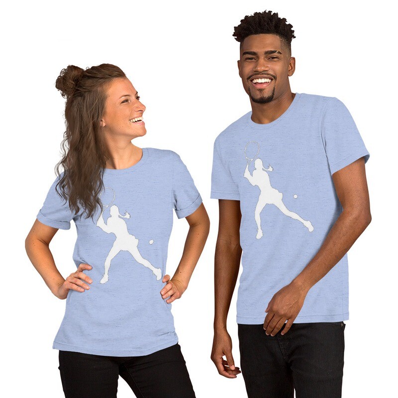 I LOVE TENNIS! Unisex t-shirt