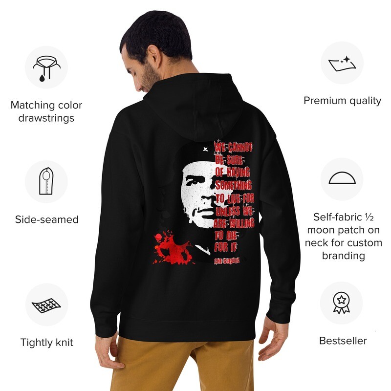 ♠Che Guevara-Zitat♠ - Unisex-Hoodie