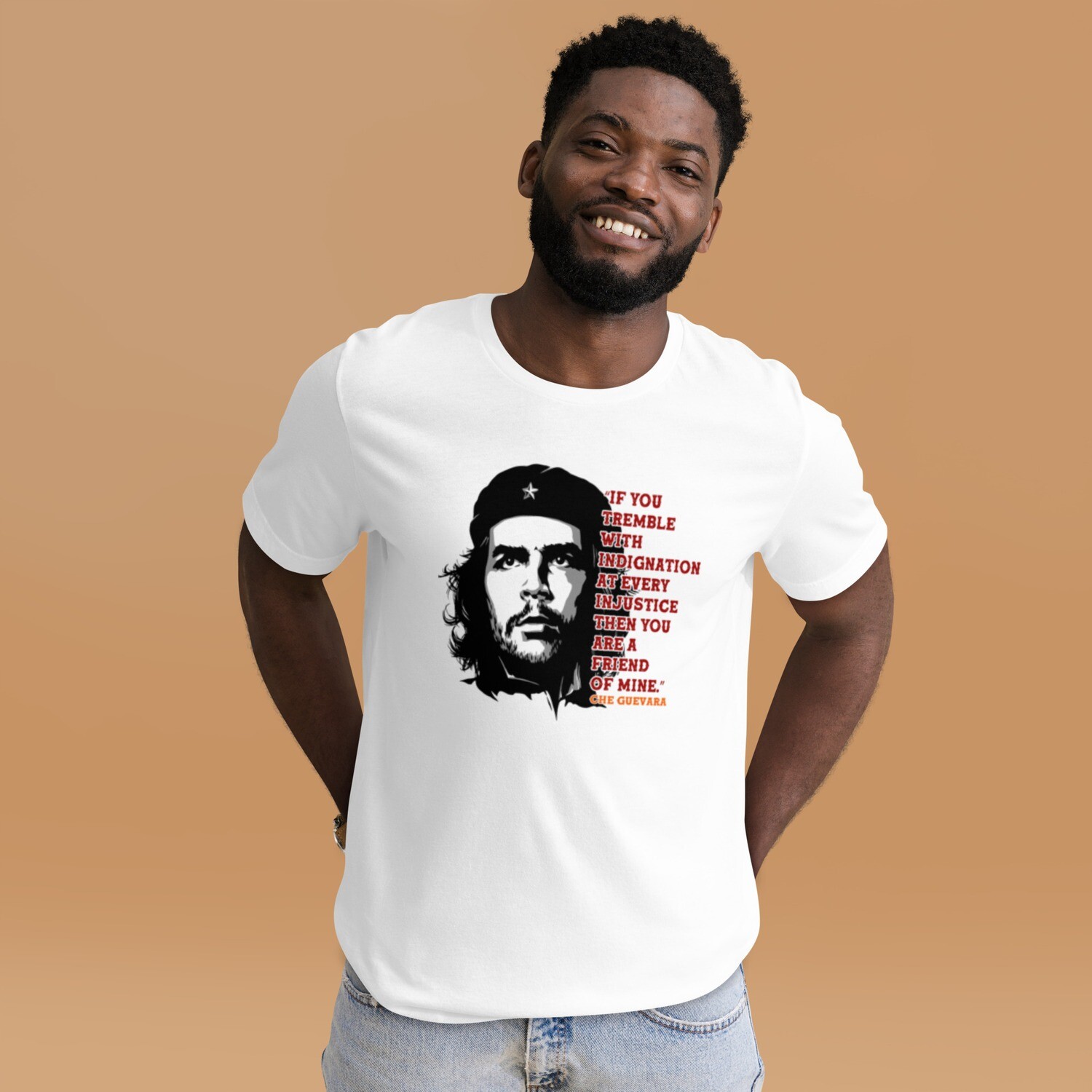 ♦Citazione politica vintage di Che Guevara. Rivoluzione Cubana♦ - Maglietta unisex