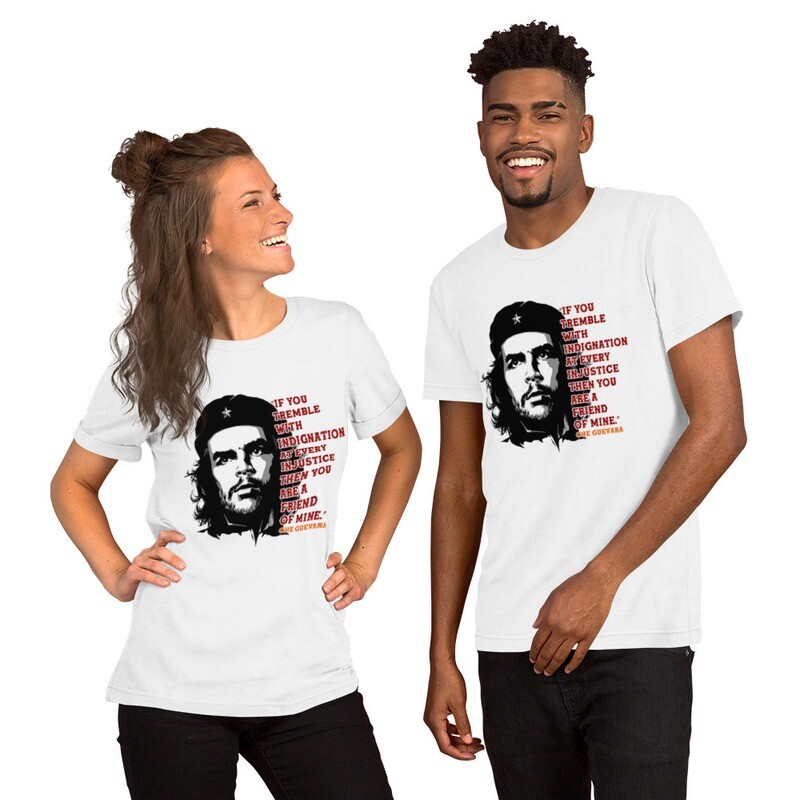 ♦Citazione politica vintage di Che Guevara. Rivoluzione Cubana♦ - Maglietta unisex