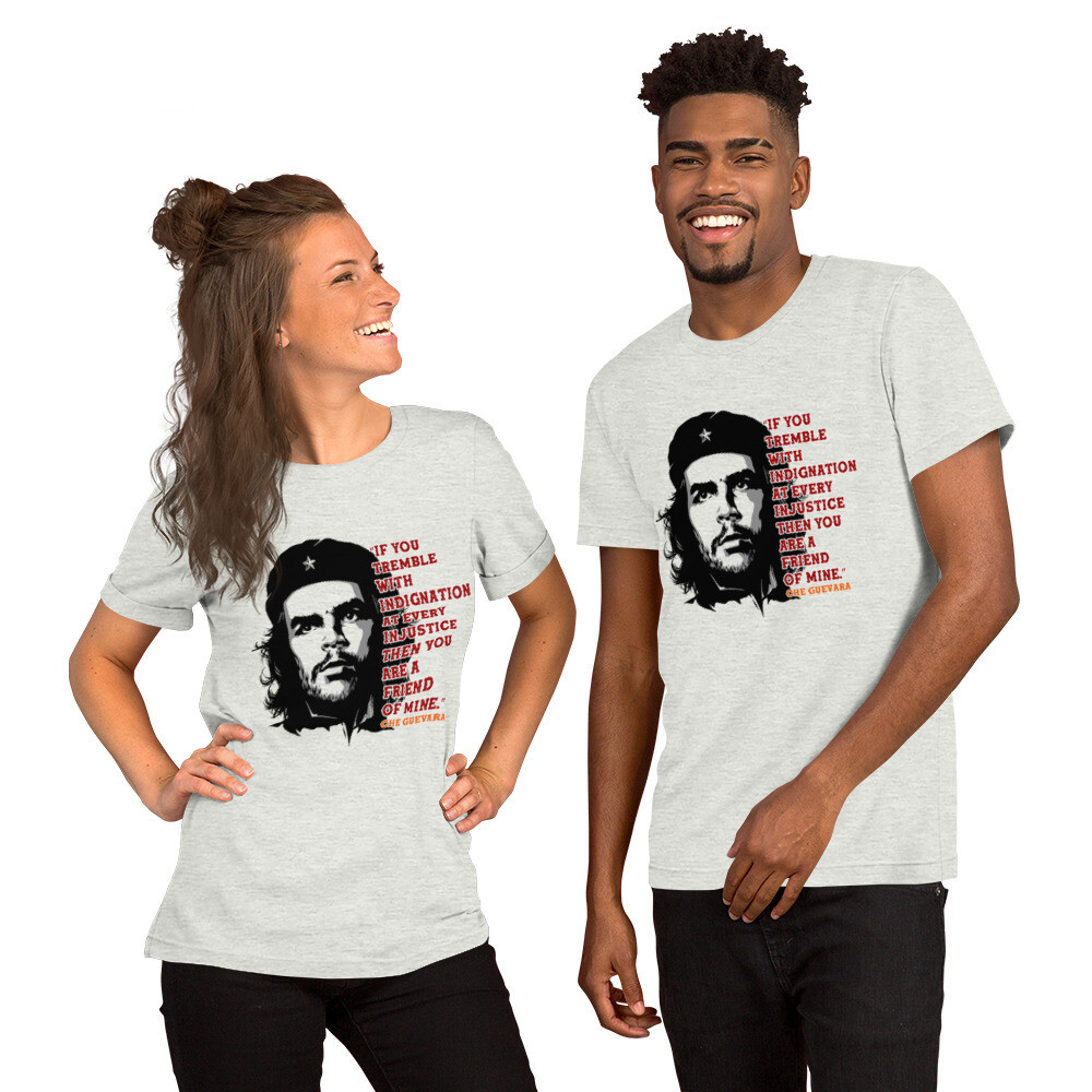 ♦Citazione politica vintage di Che Guevara. Rivoluzione Cubana♦ - Maglietta unisex