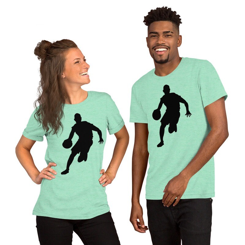 ♥BASKETBALL. I LOVE THIS GAME♥ - Unisex t-shirt