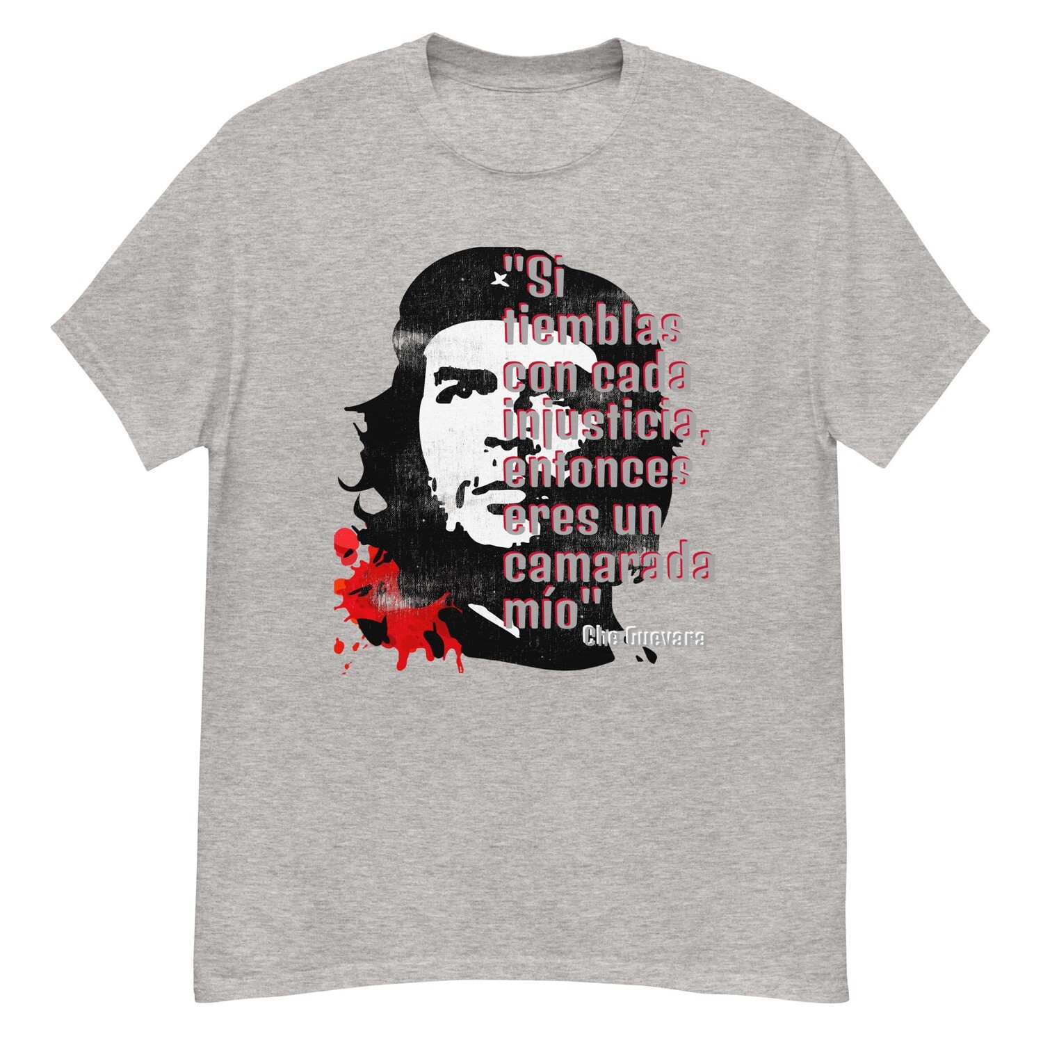 Che Guevara Vintage Protest Spanish Quote - Unisex T-Shirt.