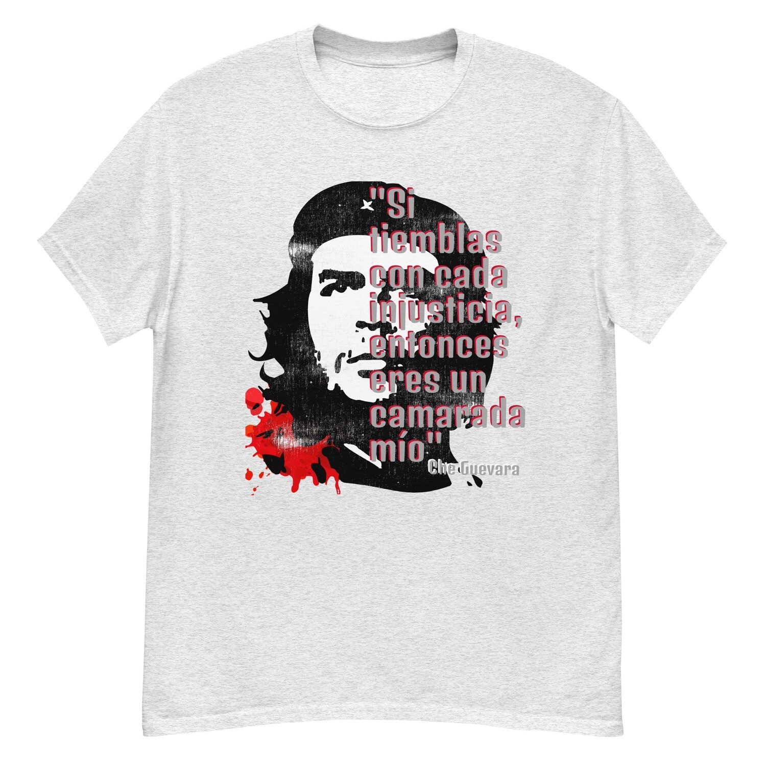 Che Guevara Vintage Protest Spanish Quote - Unisex T-Shirt.