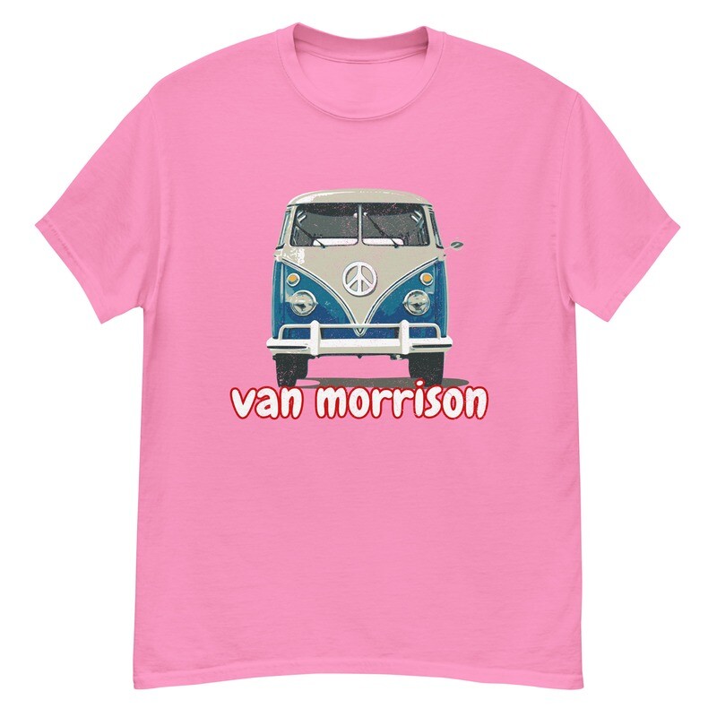 Van Morrison Camper and Surfer Van - Unisex classic tee