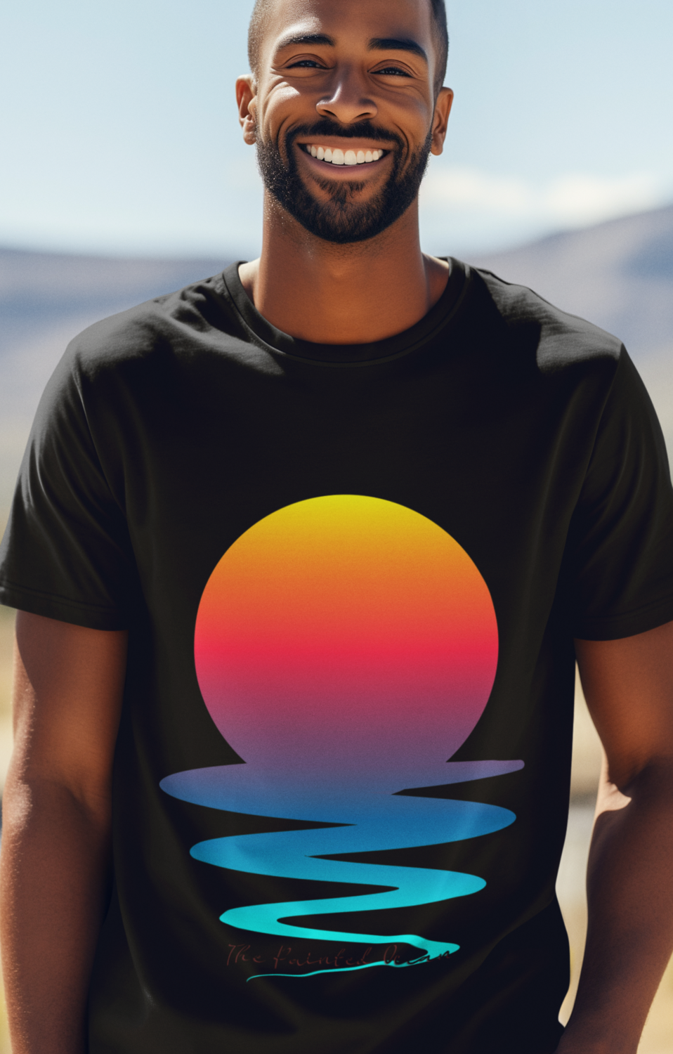 ♥THE PAINTED OCEAN♥ Unisex t-shirt