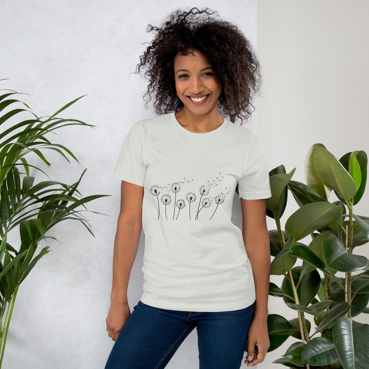 DANDELION. Some see a weed. Others see a wish. Unisex t-shirt