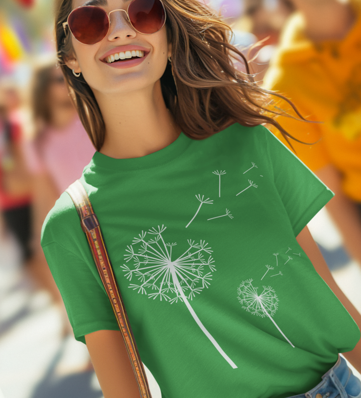 DANDELION. Some See A Weed. Others See A Wish. Unisex T-Shirt.