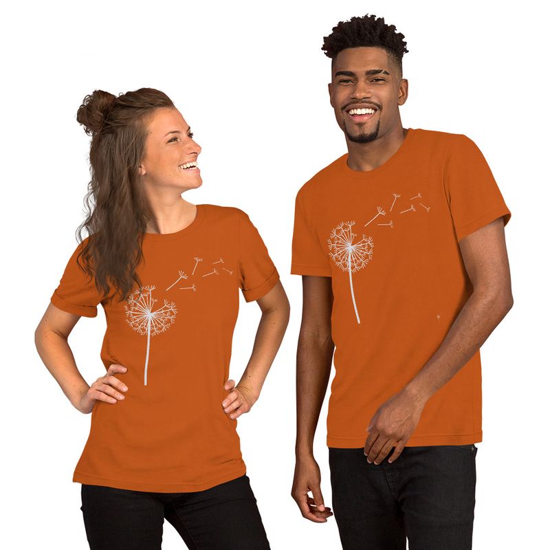 DANDELION. Some See A Weed. Others See A Wish. Unisex T-Shirt.