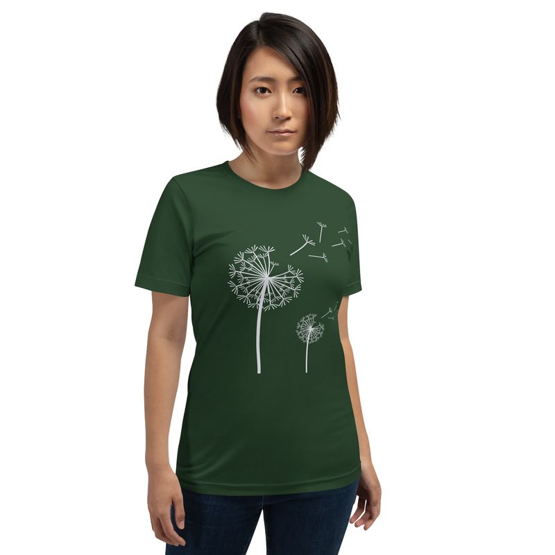 DANDELION. Some See A Weed. Others See A Wish. Unisex T-Shirt.