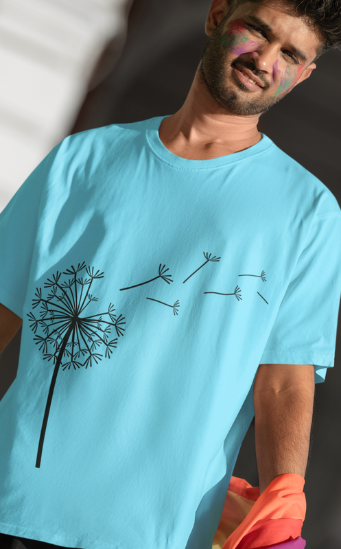 BLOW ON ME AND WISH. DANDELION. Some See A Weed. Others See A Wish. Unisex T-Shirt