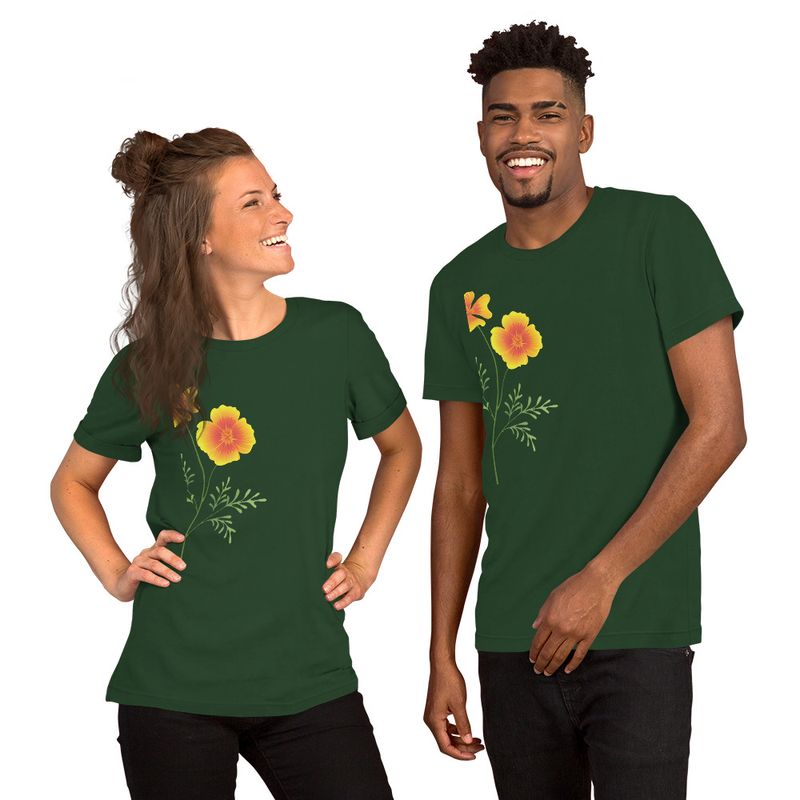 GOLDEN PANSY.  Unisex T-Shirt