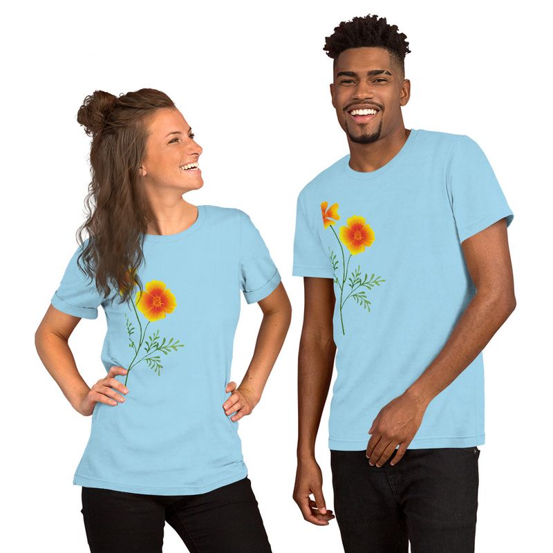 GOLDEN PANSY.  Unisex T-Shirt