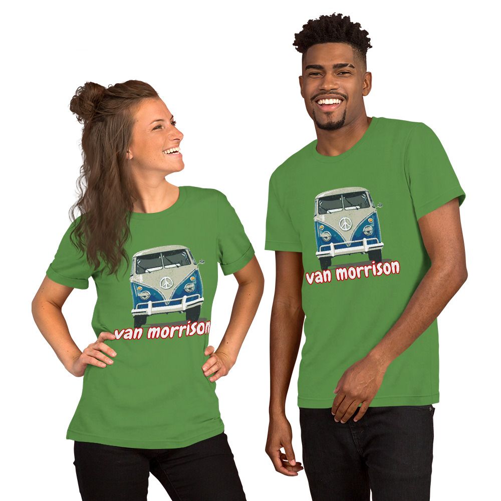 ►A Van Called Morrison. Vintage Surfer and Camper Van. Van Life◄ Unisex T-Shirt with FREE SHIPPING.