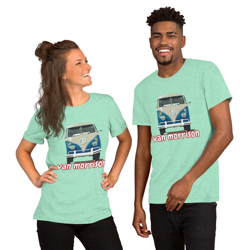 ►A Van Called Morrison. Vintage Surfer and Camper Van. Van Life◄ Unisex T-Shirt with FREE SHIPPING.