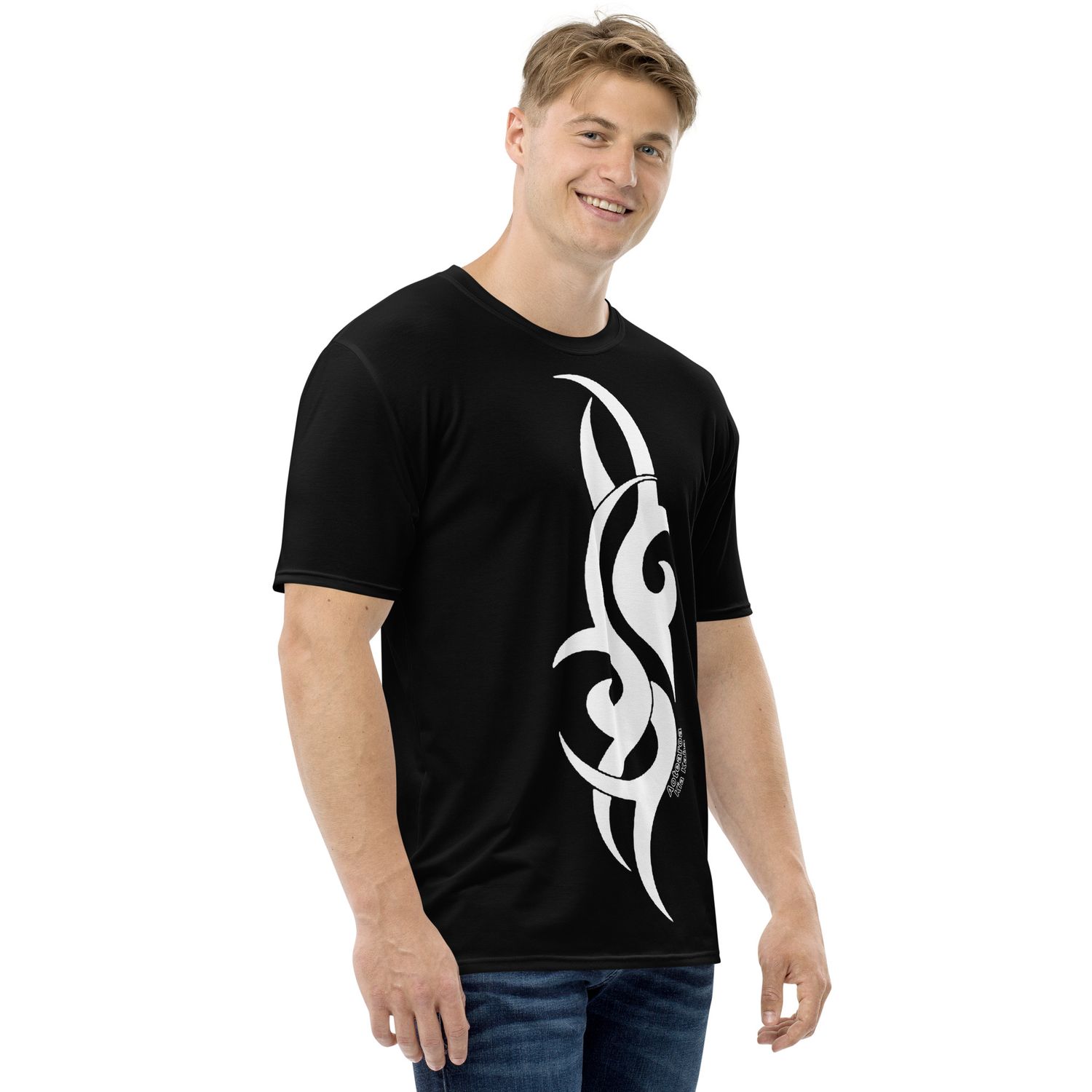 •Traditional and Authentic Maori Tribal Tattoo. AOTEAROA• All-Over Print Unisex T-Shirt. FREE SHIPPING.