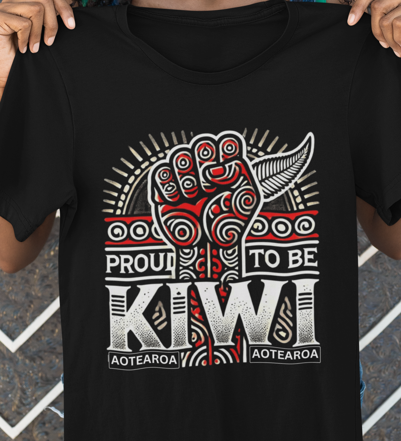 PROUD TO BE A KIWI. Unisex t-shirt. Free Shipping.