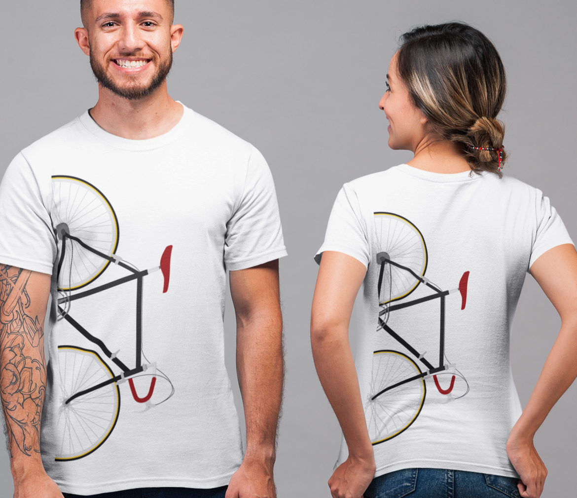 Racing Bicycle All-Over Print T-shirt