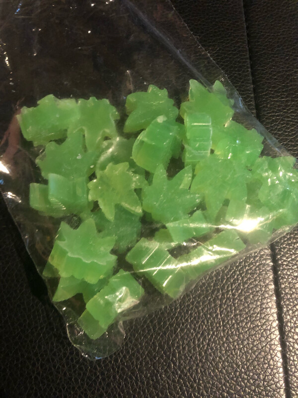 Hemp Base Hemp Leaf Mini Soaps