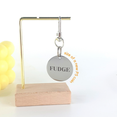 Premium Circle Pet Tag - 25mm