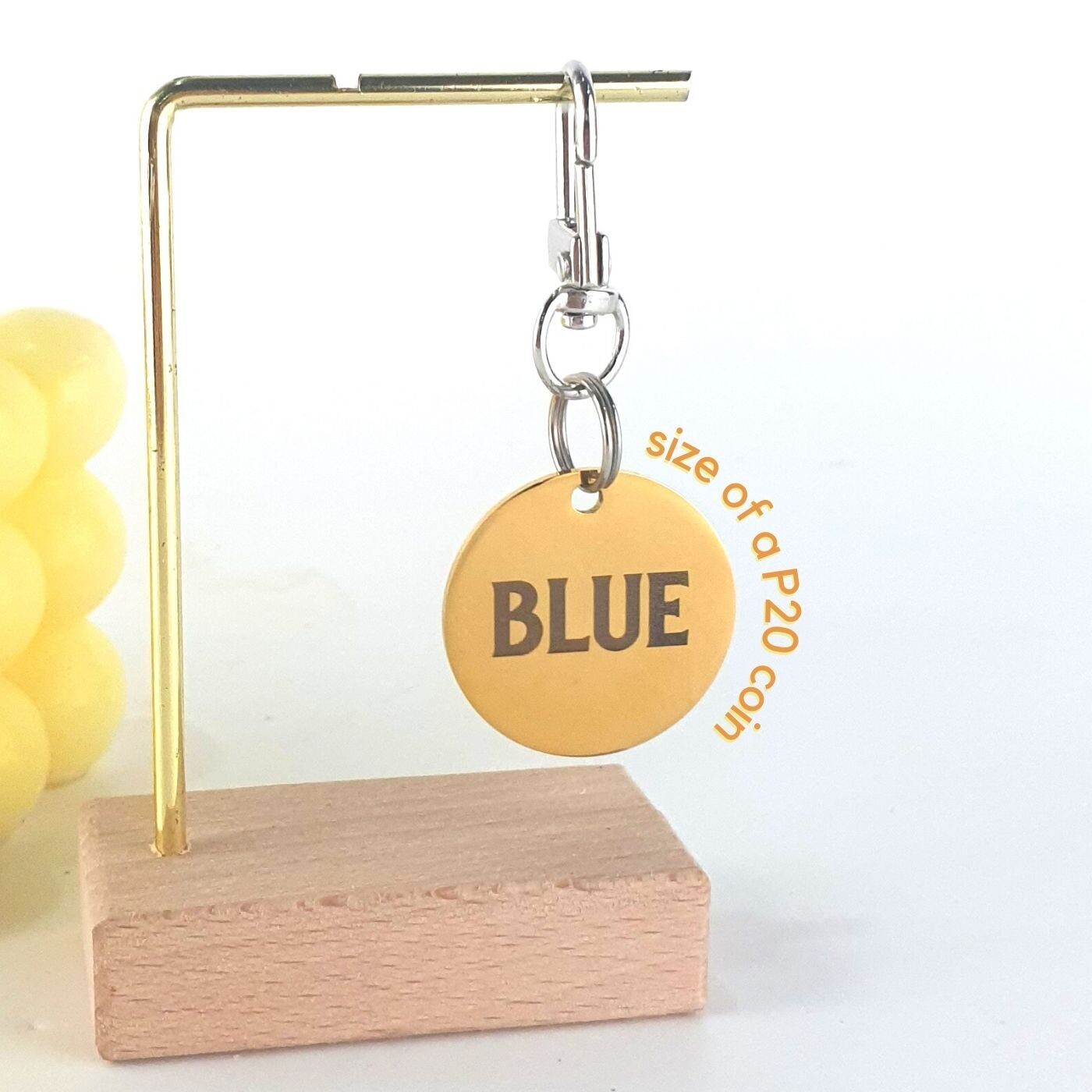 Premium Circle Pet Tag - 30mm