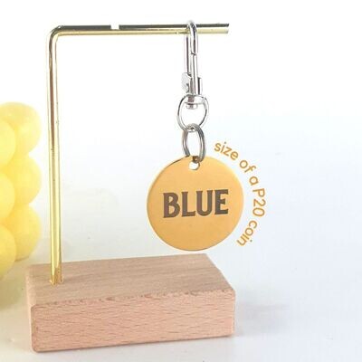 Premium Circle Pet Tag - 30mm