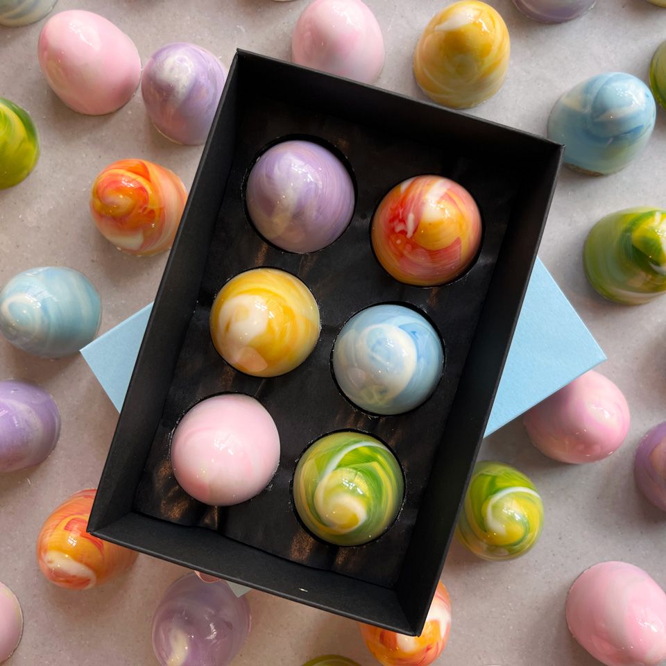 6 Chocorons in der Frühlings-Edition