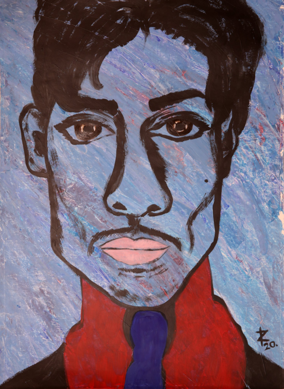 Fotodruck Blue Men Serie PRINCE