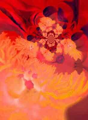 Fotogemälde FLOWERS auf Acrylglas