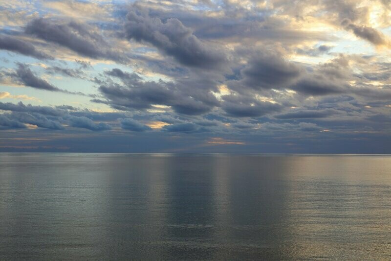 Fotodruck Strahlendes Meer